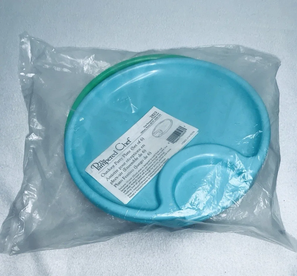 Pampered Chef Outdoor Party Plates 6 Pc 2823 10